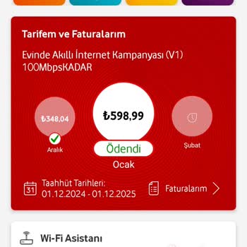 Vodafone Ev İnternetinde Fatura Şoku