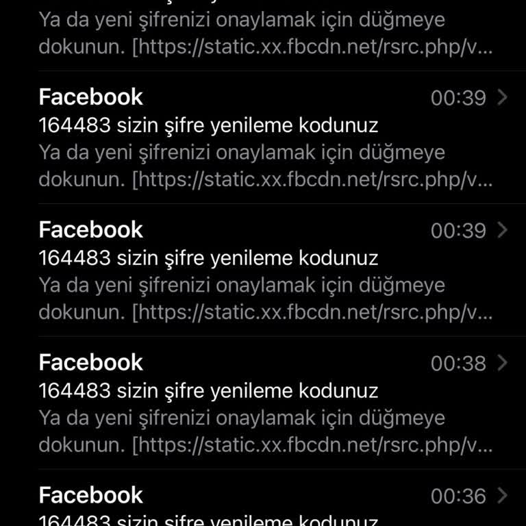 Tekrarlayan Doğrulama Kodu Sorunu