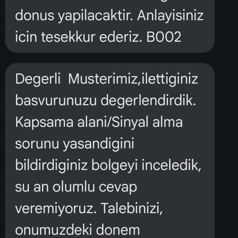 Turkcell'de Şebeke Sorunu: Hizmet Alamıyorum