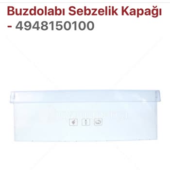 Beko Buzdolabı Sebzelik Kapağı Sorunu