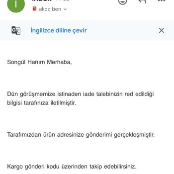 Kanun Tanımaz Firma: İade Talebim Haksızca Reddedildi
