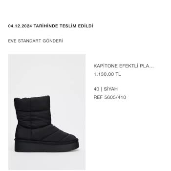 Zara'dan Aldığım Botun Kalitesizliği Ve İade Sürecindeki Sorunlar