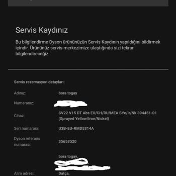 Dyson Müşteri Hizmetleri Ve Garanti Sürecinde Yaşanan Zorluklar