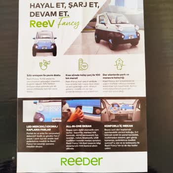 Reeder Reev Fancy Elektrikli Araçta Teslimat Ve Özellik Sorunları
