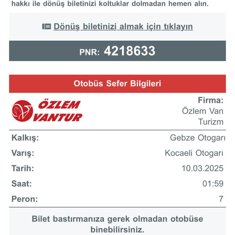Yanlış Telefon Numarası Yüzünden Kaçan Otobüs