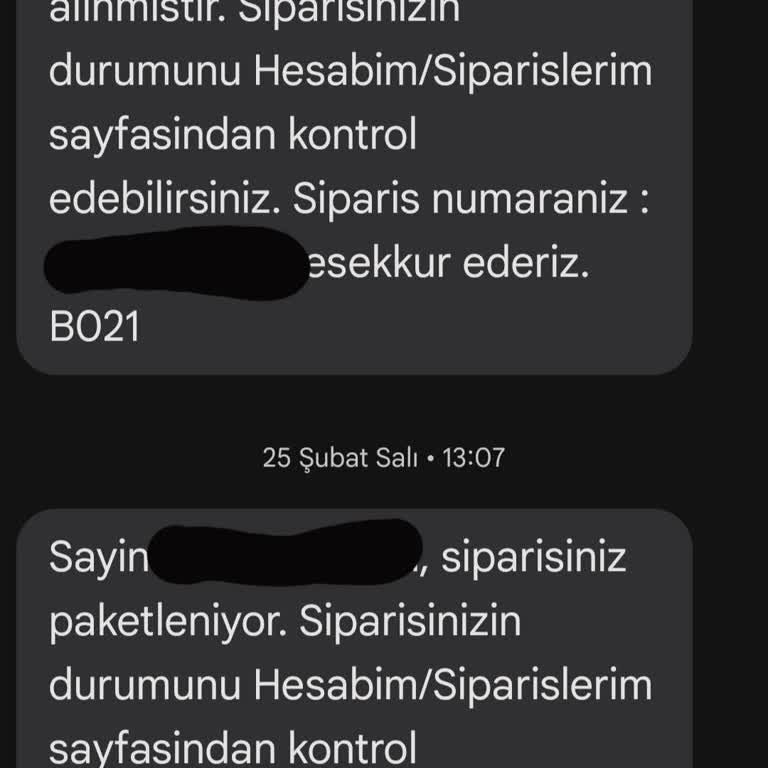 Sipariş Verildi, 14 Gündür Kargo Bekleniyor
