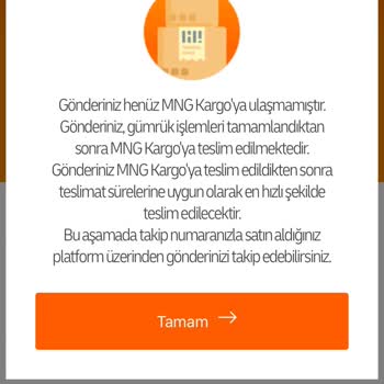 MNG Kargo'da Anlamsız Gümrük Uyarısı