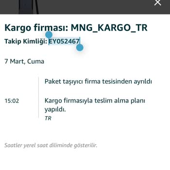 MNG Kargo'da Anlamsız Gümrük Uyarısı