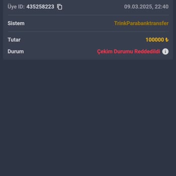 Galabet'te Kazançlarımın Ödenmemesi