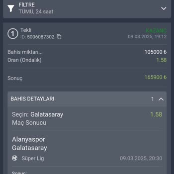 Galabet'te Kazançlarımın Ödenmemesi