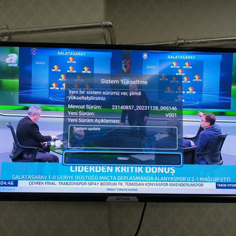 Televizyon Sürekli Sistem Hatası Veriyor