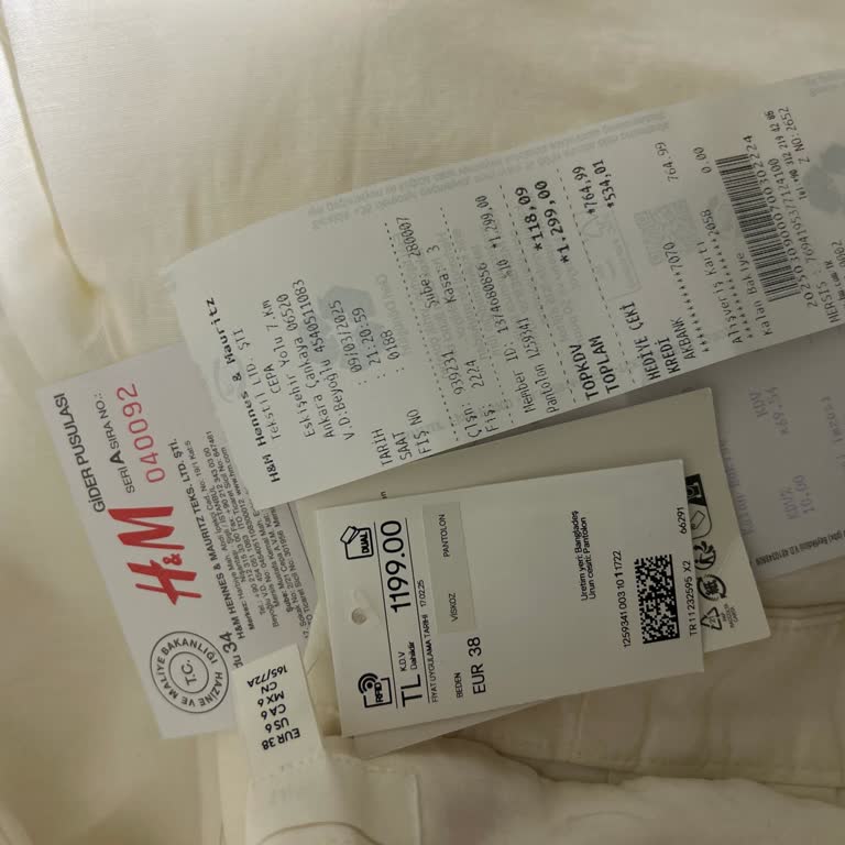 H&M Mağazasında Fiyat Etiketi Yanıltması