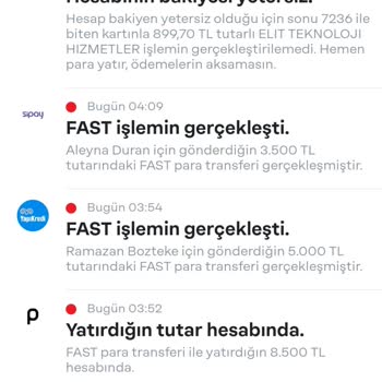 Hesabımdan İzinsiz Para Çekme Girişimi