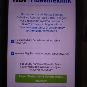 BES İptalinde Sürekli Hata Mesajı