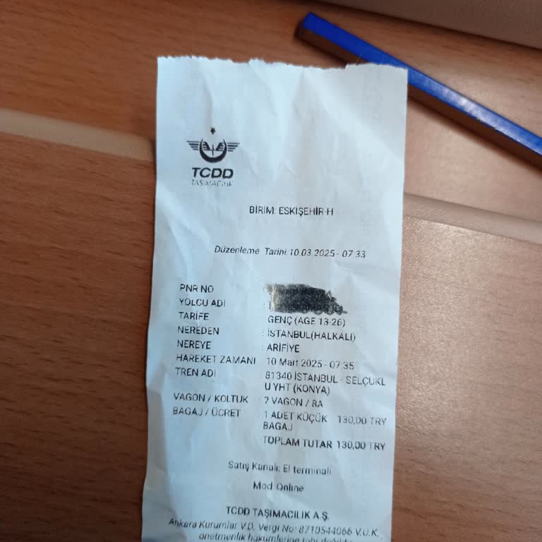 Hızlı Tren Bavul Ücreti Şaşkınlığı