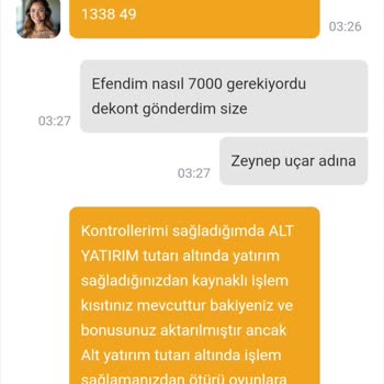 Yatırımım Bakiyeme Yansımadı, Mağdurum