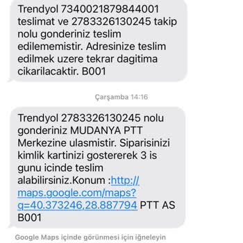 PTT Kargo'nun Yavaşlığı Ve Yanıltıcı Dağıtım Mesajları