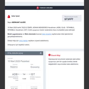 Uçuş Ertelemesi Ve İade Sorunu