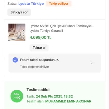 Lydsto Buharlı Temizleyici İle Yaşanan Hayal Kırıklığı