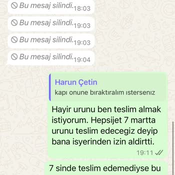 Teslimat Krizi Ve Anlayışsız Müşteri Temsilcisi