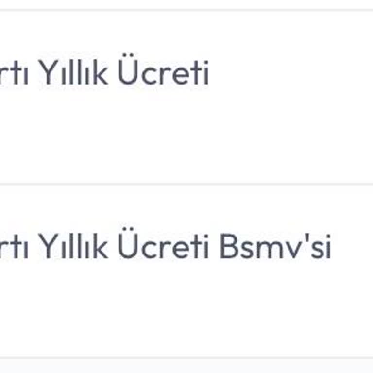 İş Bankası'ndan Haksız Kart Ücreti İadesi Talebi