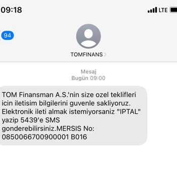 Bilgim Dışında Gelen Üyelik Mesajları Ve Yetersiz Müşteri Hizmetleri
