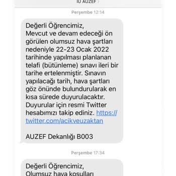İstanbul Üniversitesi AUZEF'te Öğrenci Mağduriyeti Ve Güvensizlik