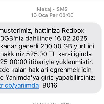 Vodafone Redbox Fatura Şoku Ve İletişim Eksikliği