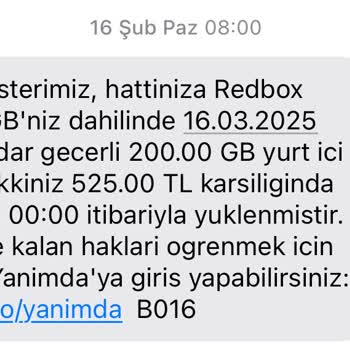 Vodafone Redbox Fatura Şoku Ve İletişim Eksikliği