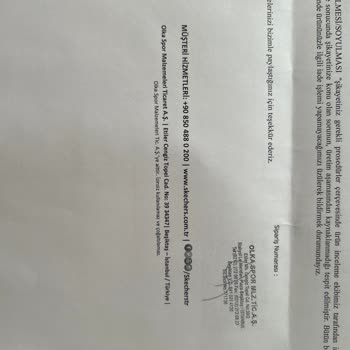 Skechers Ürün Kalitesi Ve Müşteri Hizmetleri Hayal Kırıklığı