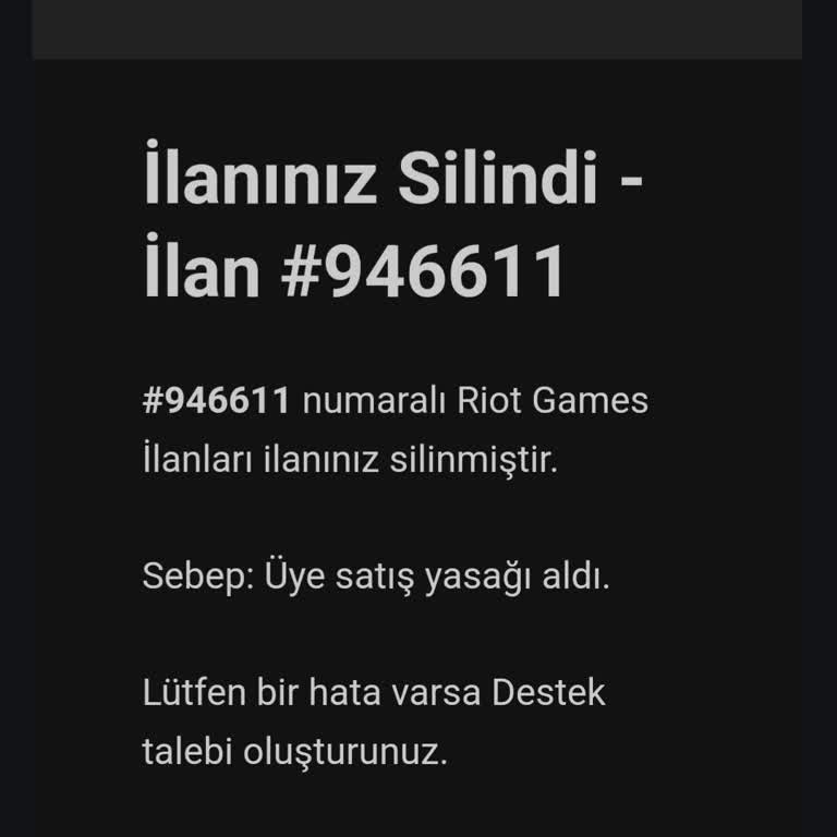 Gamermarkt'ta Haksız Satış Ve Bakiye Yasağı