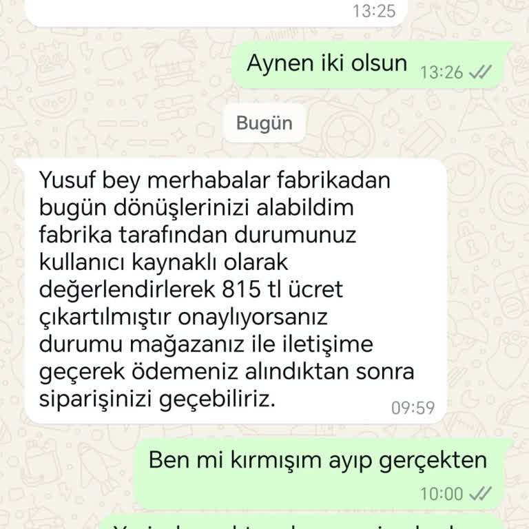 Çilek Mobilya'nın Kalitesiz Ürünleri Ve Yetersiz Müşteri Hizmeti