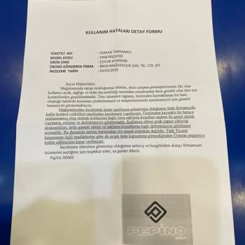 Ayakkabı Kalitesi Ve İade Sorunu