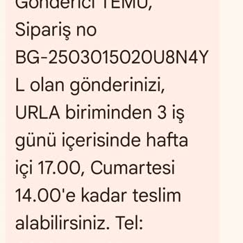 MNG Kargo'nun İzmir Urla Şubesinde Hizmet Sorunu