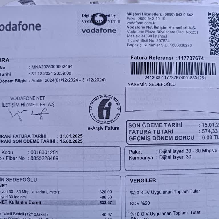 Yanlış Fatura Ve Çözüm Beklentisi