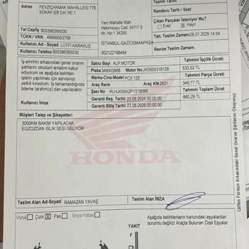 Honda PCX Motosiklet Egzoz Sorunu Ve Çözüm Arayışı