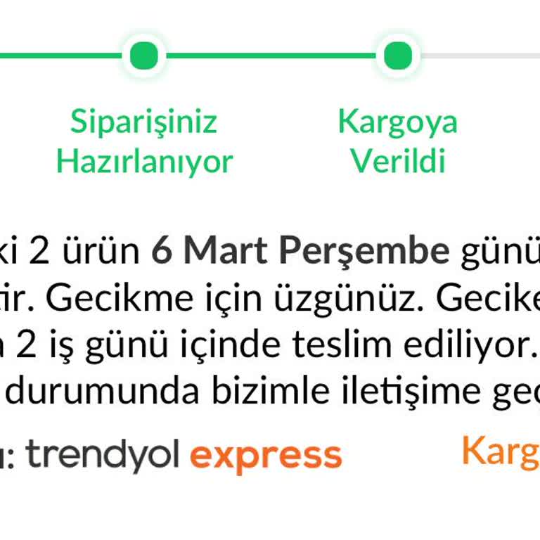 Kargoda Kaybolan Ürün Ve Trendyol'un İlgisizliği