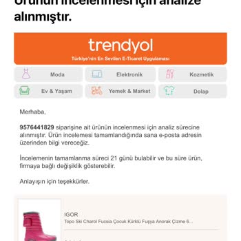 Kusurlu Ürün Ve Uzayan Analiz Süreci Sorunu