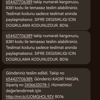 Yanlış Sipariş Bildirimleri Ve Ulaşılamayan Müşteri Hizmeti