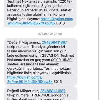Trendyol Kargo Teslimatındaki Büyük Sorun