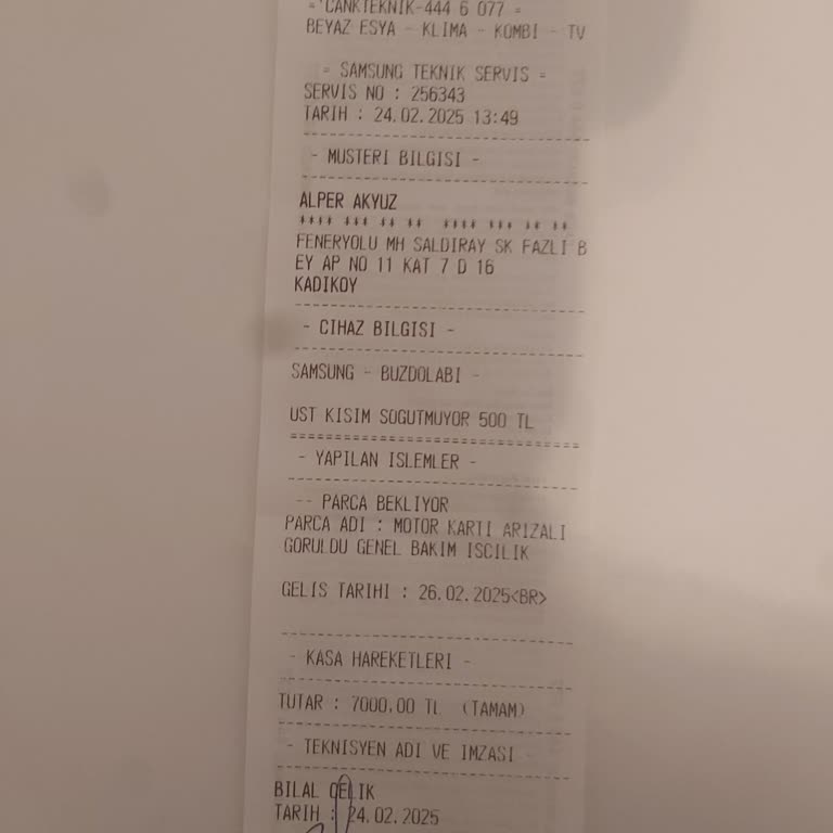 Yanıltıcı Servis Deneyimi Ve İade Sorunu