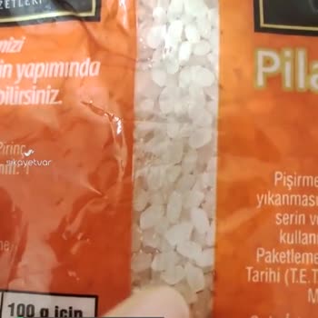 Anadolu Mutfağı Bozuk Pirinç, İçinde Böcek Var!