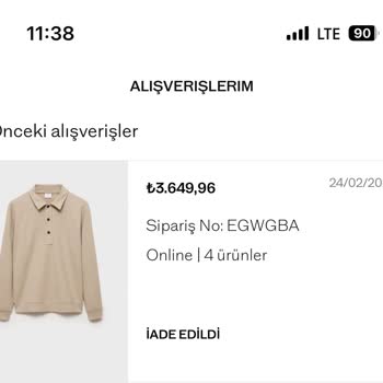 Mango Uygulamasında Stok Sorunu Ve Bilgilendirme Eksikliği
