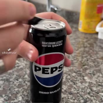 Pepsi Teneke Kola Sızdırmış!