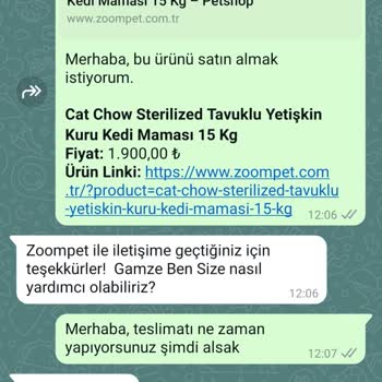 Zoompet Üzerinden Yapılan Alışverişte Mağduriyet
