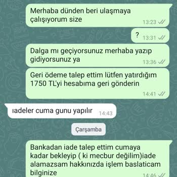 Zoompet Üzerinden Yapılan Alışverişte Mağduriyet