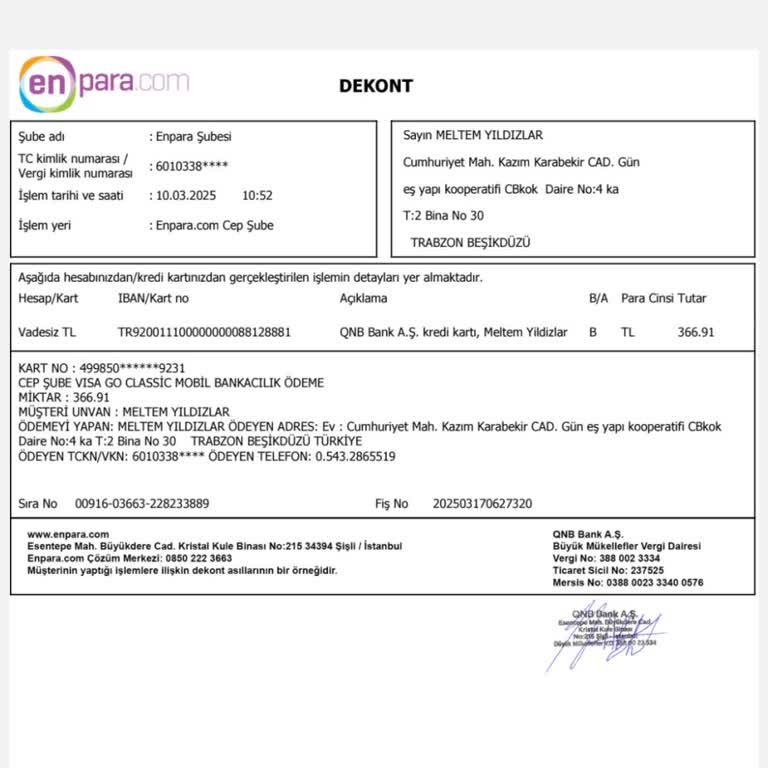 Yanlış Kart Ödemesi İade Sorunu