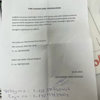 Yanlış Kimlik Bilgileri Ve Taahhüt Sorunu