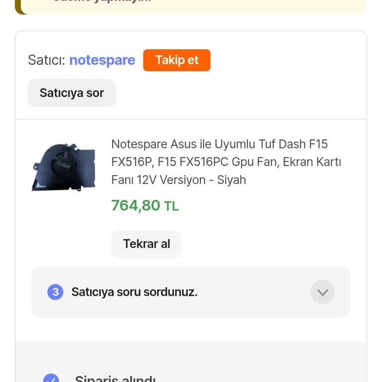 Geç Kargoyla Mağdur Eden Satıcı