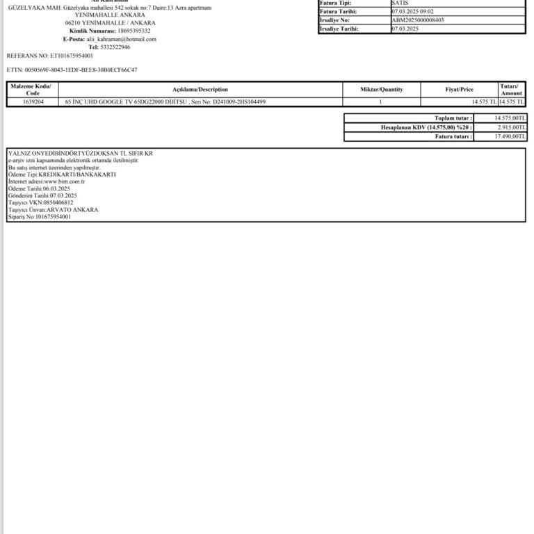 Dijitsu TV Alımında Yaşanan Sorunlar